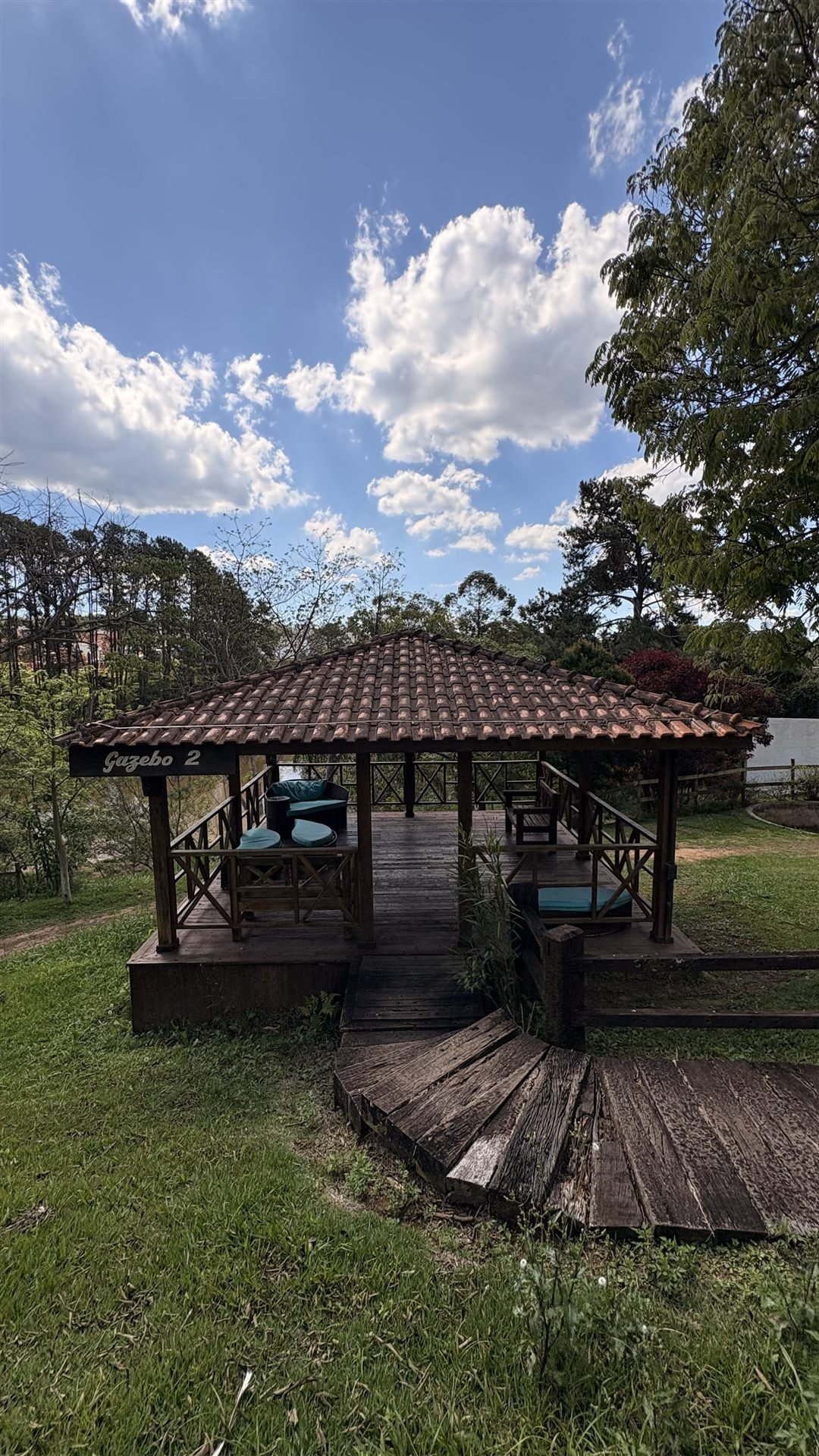Casa pronta para morar – quiosque Casa pronta para morar em condomínio - quiosque